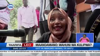 Watu wanaoaminika kuwa wahuni wa kulipwa, walipora na kuwajeruhi raia wakati wa maandamano