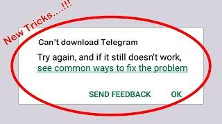 Fix Can't Download Telegram App Error On Google Play Store Problem Solved