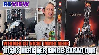 Schwarz. Breit. Stark: LEGO® Der Herr der Ringe: Barad-dûr (10333) im Review