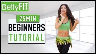 Beginners Belly Dance Tutorial | Beautiful Hips & Arms!