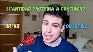 ¿CUÁNTA PROTEÍNA CONSUMIR AL DÍA? | AngelFCoach
