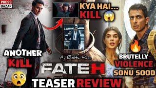 Fateh Trailer Review | Sonu Sood , Jacqueline Fernandes | Aj Bolta Hai | Kya Action Hai 