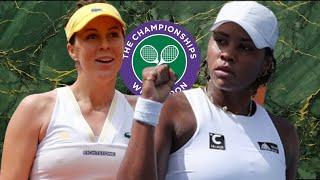 Taylor Townsend vs. Anastasia Pavlyuchenkova | Wimbledon 2024