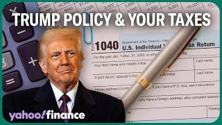 Trump's 3 policy proposals that could impact your taxes