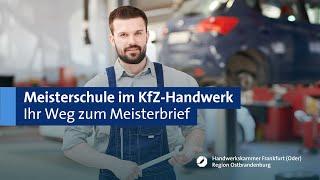 Alles rund um die Meisterschule im KfZ-Handwerk: Ihr Weg zum Meisterbrief