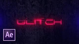 Glitch Logo Animation Tutorial in After Effects | Free Logo Template | After Effects Tutorial