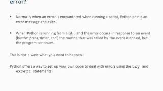 Learning Python - Advanced part 2