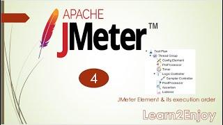 JMeter Basic Tutorial - 4 | JMeter Element & its execution order | Test Plan | Thread Group