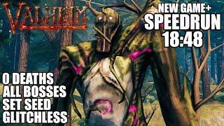 Valheim NG+ SSG All Bosses Speedrun 0 Deaths - 18:48