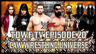 WWE 2K CAW Wrestling | TDWF TV Episode 20, Week 49 | WWE Games HLR