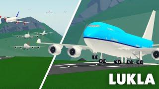 ОГРОМНЫЕ САМОЛЕТЫ ПРОТИВ. Аэропорт LUKLA в PTFS (Roblox)