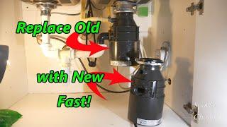 Replace an Old Badger Disposal with a New One Fast!