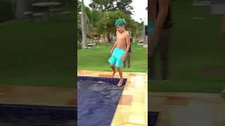 O MELHOR PULO NA PISCINA!! 