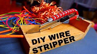 Don't buy a Wire STRIPPER, do it yourself in 5 minutes.