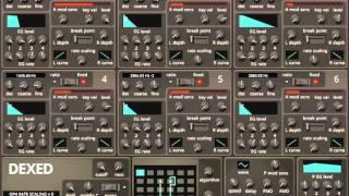 DEXED ALL PRESETS | VIRTUAL INSTRUMENT DEMO