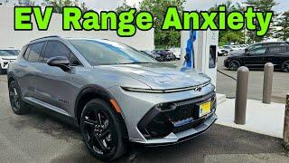 Electric Vehicle Range Anxiety vs Time Anxiety