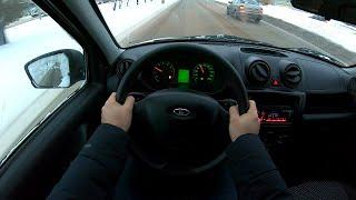 2017 ЛАДА ГРАНТА POV TEST DRIVE