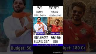 DJ movie vs Bigil movie box office collection comparison #bigil #dj #shorts