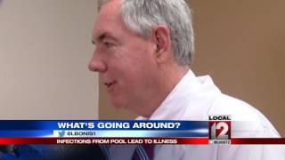 Summer Symptoms: Stomach bug passed easily in the swimming pool