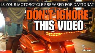 Why Your Motorcycle NEEDS This Pre-Daytona Rally Check?