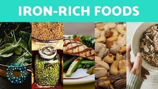 5 FOODS Rich in IRON ️ Where to Find Iron in Your Diet?