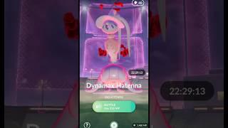 First Ever Dynamax Hatterene Raid in Pokémon GO
