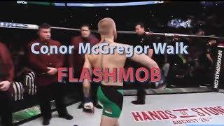 Flashmob Conor McGregor walk / Походка Конора