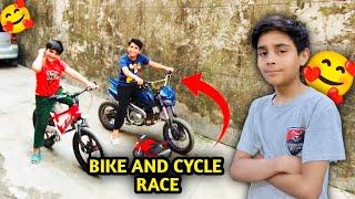 Bike And Cycle Race ️| Hassam and Rehan Vlogs