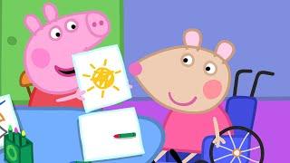 Peppa Pig Meets Mandy Mouse!  | Peppa Pig Official Family Kids Cartoon