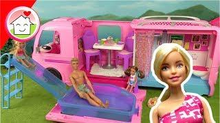 Barbie Film Camper - Abenteuer Camper - Video für Kinder von Familie Hauser