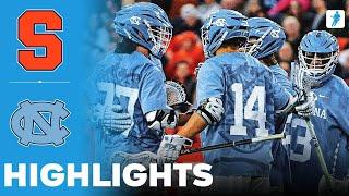 Syracuse vs North Carolina | NCAA College Lacrosse | Highlights - April 26, 2025