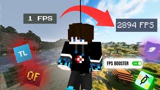 Best FPS Booster Settings For MINECRAFT | SECRET SETTINGS | Best Way To Increase Fps