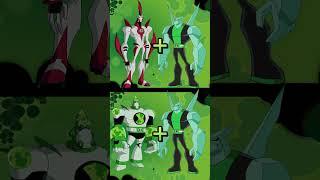 Waybig Fusions vs Atomix Fusions (Omniverse Art) #ben10 #cartoon #viral #shorts