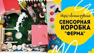 Сенсорная коробка ферма. Как играть, из чего делать сенсорные коробки.