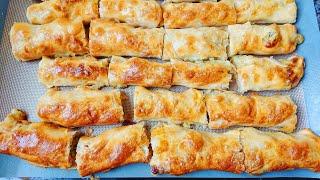 Из Ничего Хрустящие Слоёные Пирожки за 30 минут. Crispy pasties with potatoes.