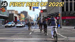 First Bike Ride of 2025! Midtown to Downtown Toronto Store (March 2025)