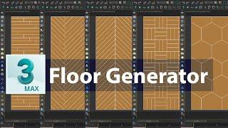 How to install Floor Generator Plugin in 3dsMax