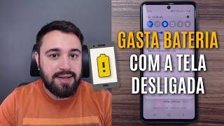 POR QUE O CELULAR CONSOME BATERIA MESMO COM A TELA DESLIGADA?