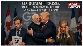 Flash News:- India at G7 2025: Modi's Strong Stand on Khalistan & Terrorism
