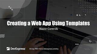 Creating a Blazor Web App Using DevExpress Templates (.NET 8)