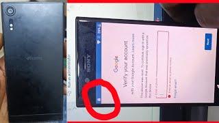 Sony | Xperia | XZs SO-03J FRP | Bypass | Without PC Unlock