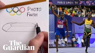 How Noah Lyles won gold: the closest 100m dash history explained