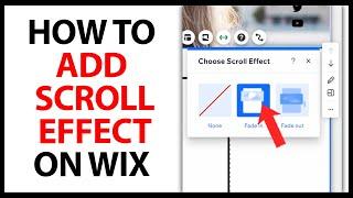 How to Add a Scroll Effect on Wix in 2024