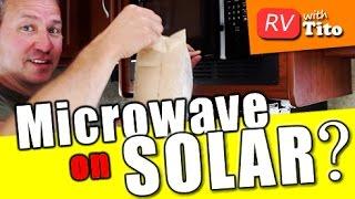 RV Inverter Power Test - DIY Solar and Inverter Install