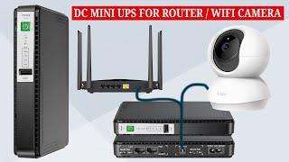 Unboxing & Setup Guide: AR-MINIDC-3 Mini DC UPS for WiFi Routers & Modems | Up to 8 Hours Backup