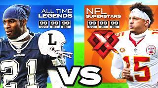 All-Time Legends vs NFL Superstars, But It's Madden 25