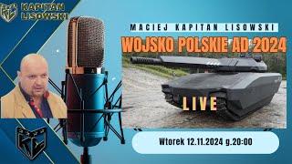 Live z zaskoczenia :) Wojsko Polskie AD 2024. Maciek Kapitan Lisowski