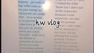 hw vlog 