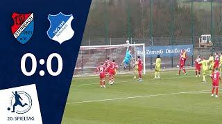 Steinbach ärgert den Spitzenreiter | TSV Steinbach Haiger - TSG Hoffenheim II | 20. Spieltag RLSW