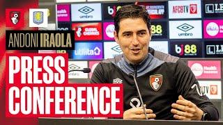 Press conference: Andoni on Villa test, training on the stadium pitch and Ouattara injury latest
